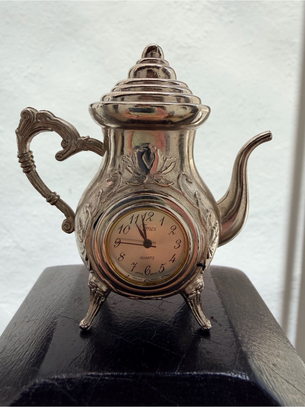 Vintage Collectible Timex Teapot Clock